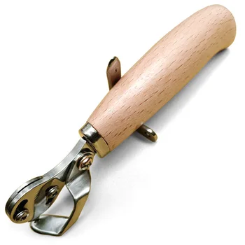 עור סכין חיתוך עבור DIY ידית עץ Leathercraft חיתוך ידני בשילוב פונקציה סכין חיתוך קצה Skiving