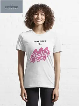 Flakfizer הוא בלט 2023 אופנה חדשה מודפס tees מותג גרפי חולצות אופנת רחוב בגדי נשים