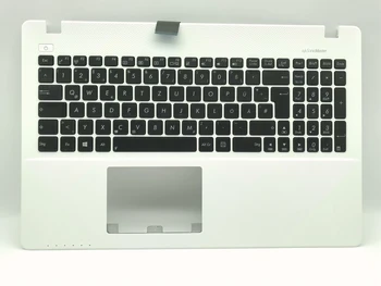 חדש מקורי דה/GR/גרמנית Tastatur עבור Asus X550C X550CA X550CC X550CL מקלדת Topcase עם לבן palmrest