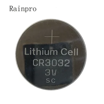 4PCS/LOT CR3032 3032 כפתור 3V סוללת ליתיום עבור פנס, כרטיס גישה, אור חזק, פנס