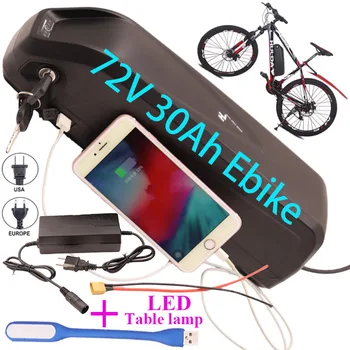 E-אופניים Hailong סוללה 18650 תאים Pack 72V 20AH 30AH 40AH 750W 1000W עוצמה 1500W לאופניים סוללת ליתיום