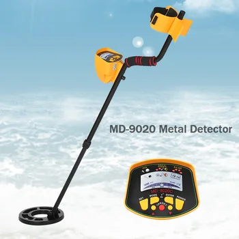 MD-9020C מתחת לאדמה גלאי מתכות מקצועי Hnadheld אורך מתכוונן רגישות גבוהה תצוגת LCD אוצר זהב גלאי