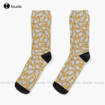 חדש Geoduck צדפות גרביים לנשים אימון Sockss מותאם אישית יוניסקס למבוגרים גרביים הפופולריות מתנות