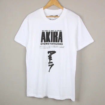 אקירה חולצה אוטומו Katsuhiro זכרונות מטרופוליס אנימה יפנית כותנה Mens נשים טריקו כותנה החולצה