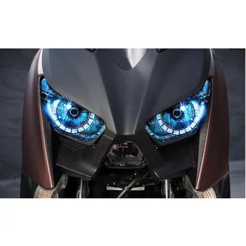 אופנוע אביזרים פנס הגנה מדבקת פנס מדבקה ימאהה Xmax 300 Xmax 250 2017 2018 לי